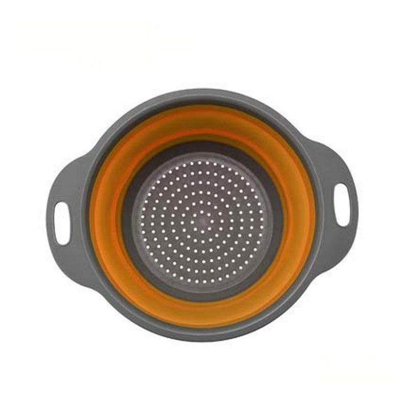 Cesta De Drenagem De Silicone Dobrável Cesta De Lavagem De Vegetais De Frutas Co