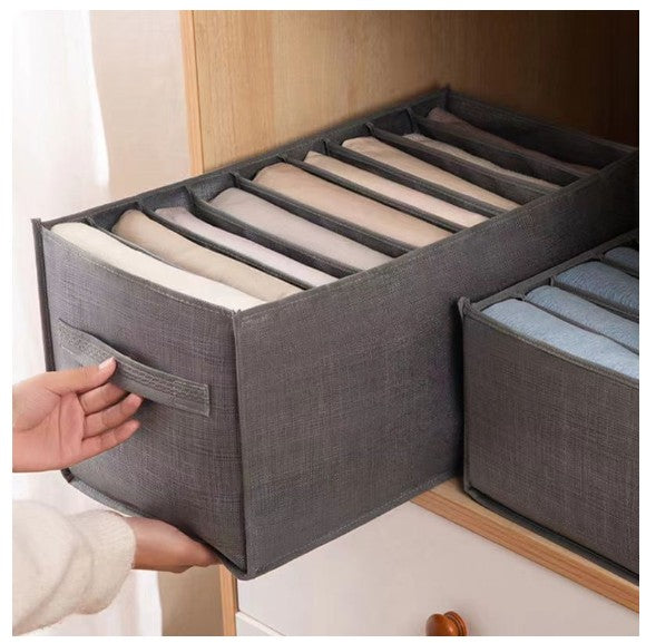Organizador De Calça Jeans/Organizador De Guarda Roupa Arrumados/Caixa De Armaze