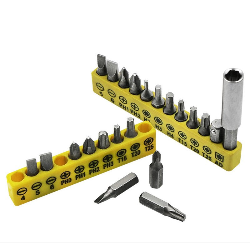 Chave de fenda de cabeça dupla em forma de l, mini chave de soquete utilitária,
