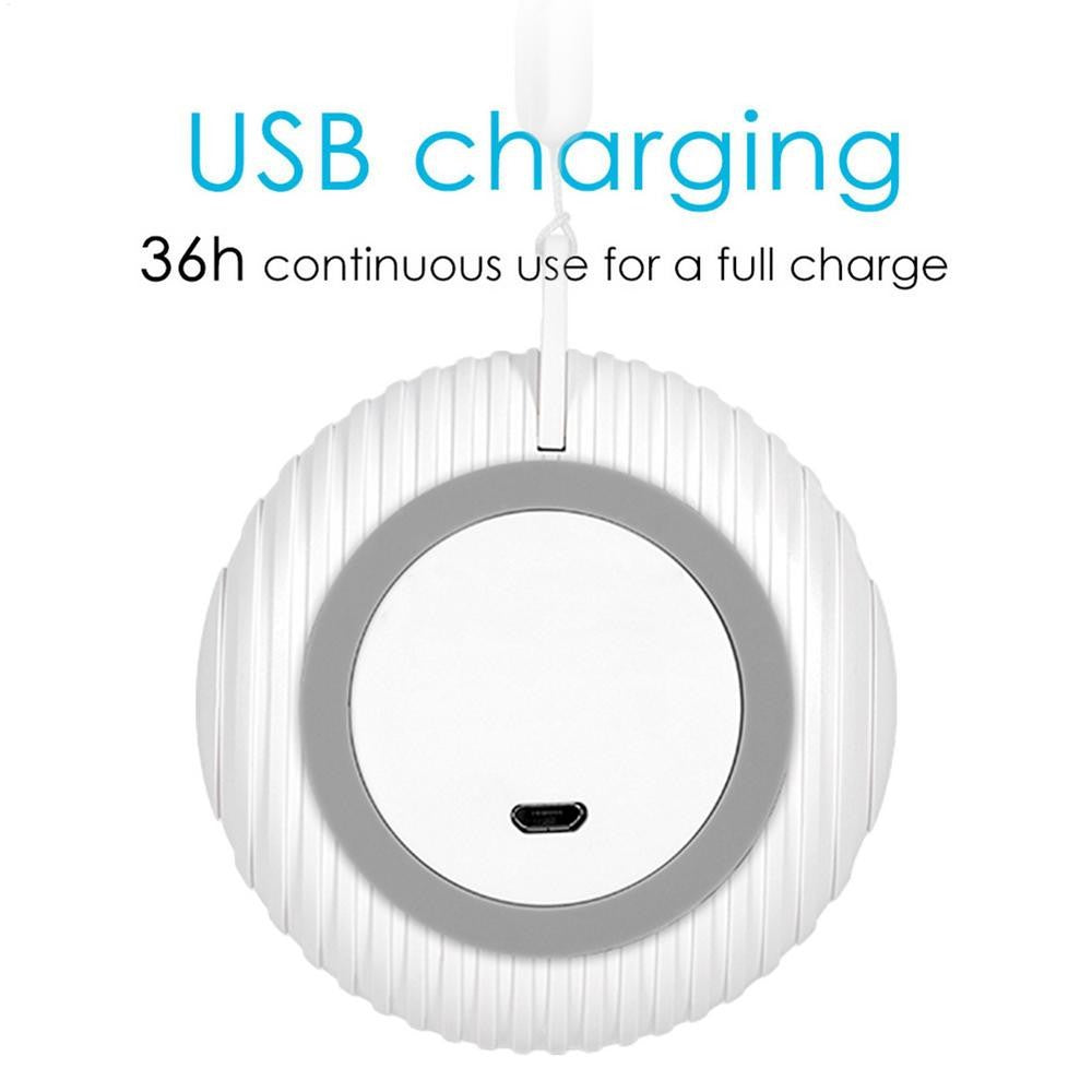 USB Recarregável Sleep Sound Machine, Máquina de Ruído Branco, Desligamento Temp