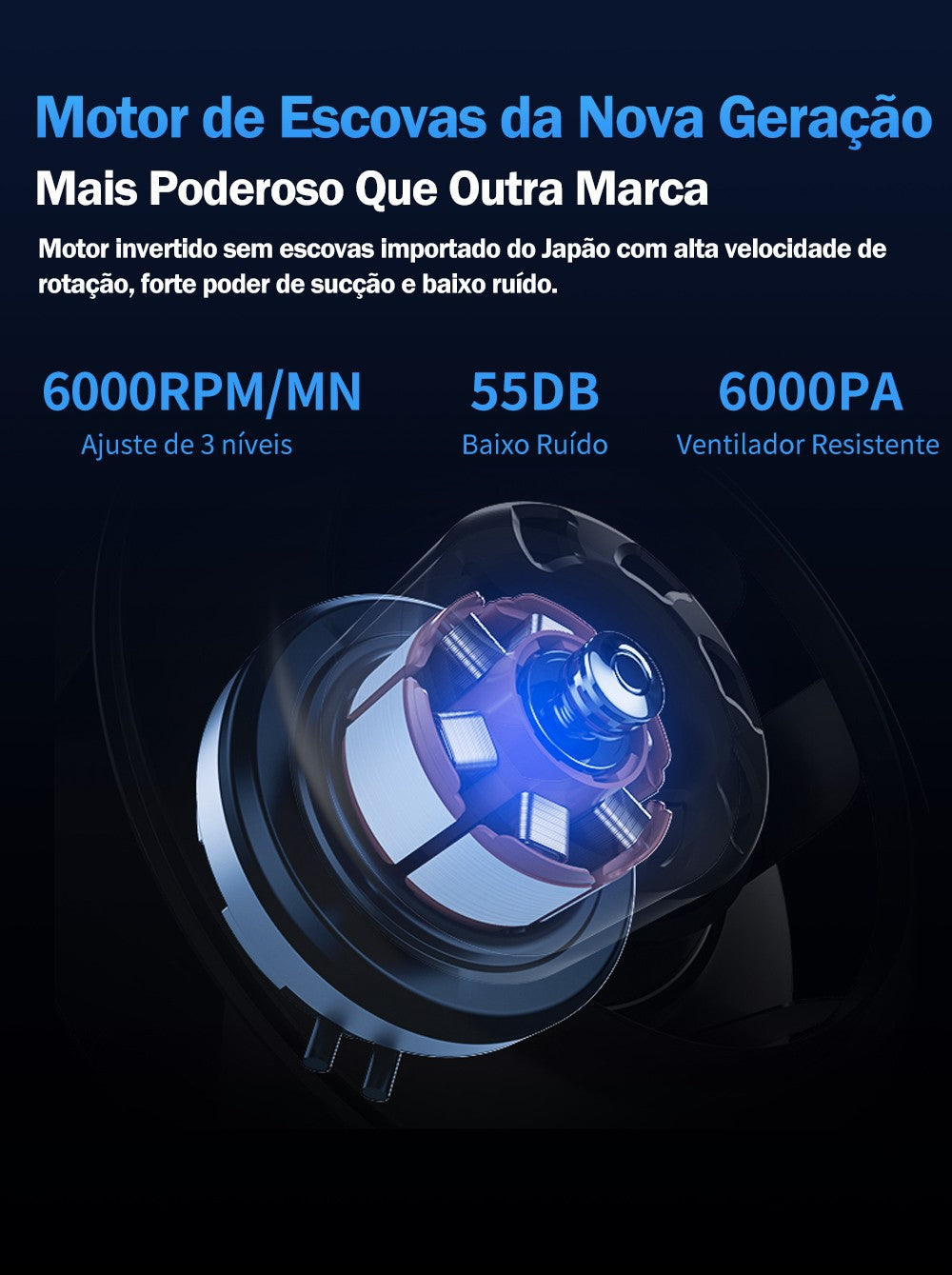 (Código: BRD250) Robô aspirador de pó ABIR X6 com navegação visual tripla, aspir