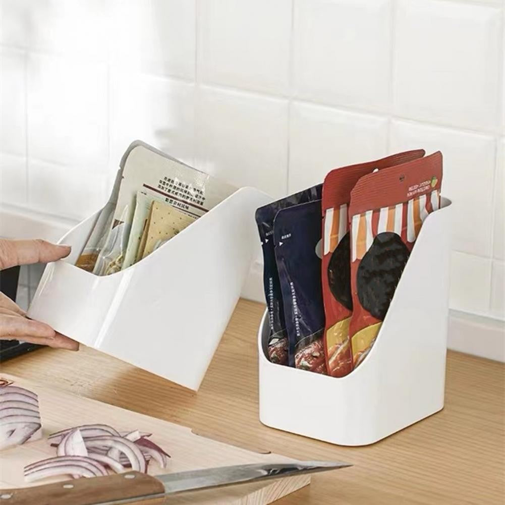 Transparente Refrigerador Organizador Bins, Food Sort Storage Box, Tempero De Ar