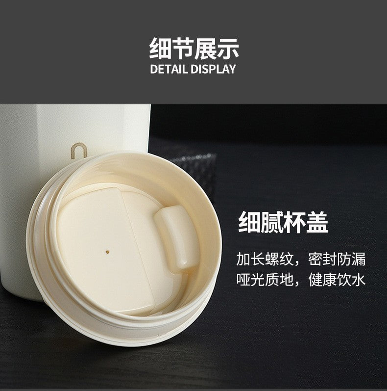 Caneca térmica de café 380/510ml, copo de café de aço inoxidável com display de