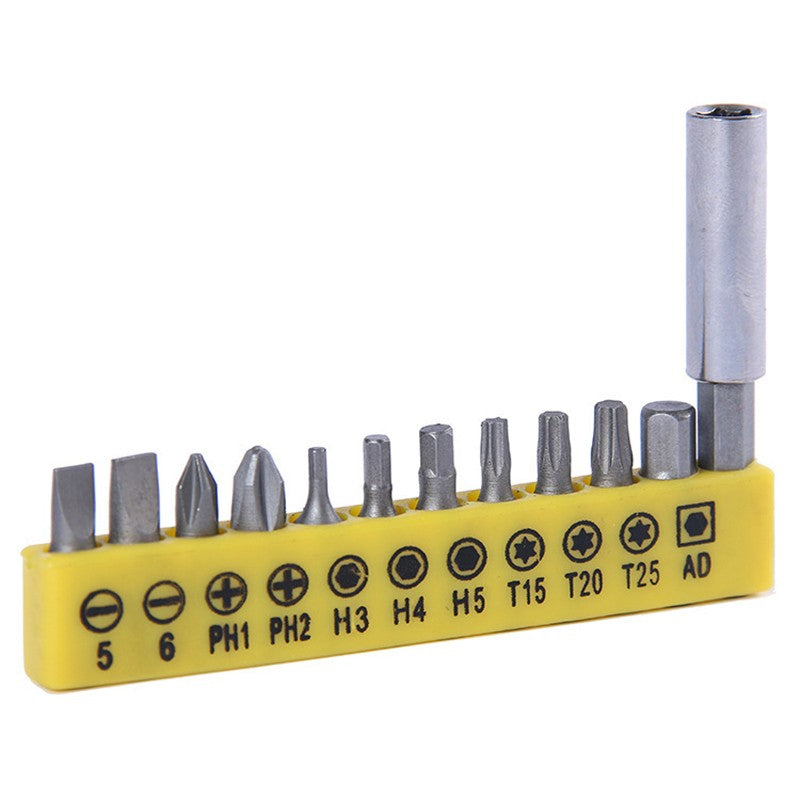 Chave de fenda de cabeça dupla em forma de l, mini chave de soquete utilitária,