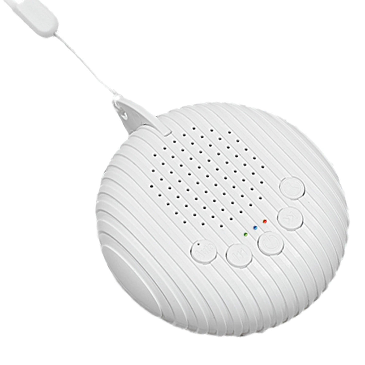 USB Recarregável Sleep Sound Machine, Máquina de Ruído Branco, Desligamento Temp