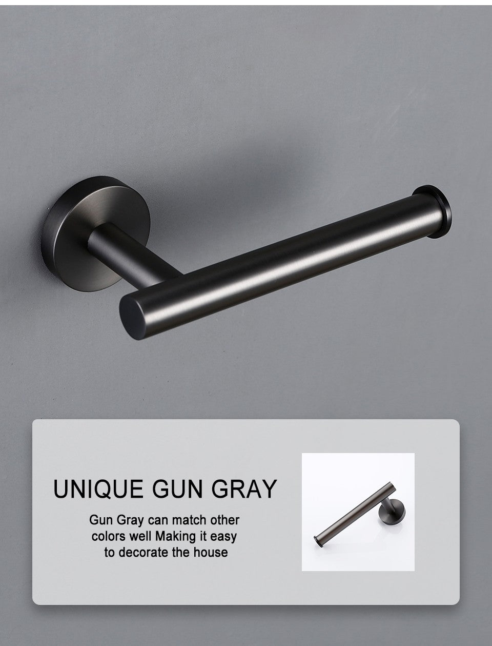 Conjuntos de acessórios do banheiro preto fosco gunmetal cromo escovado ouro rob
