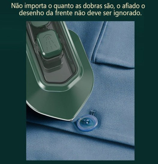 Mini Ferro De Passar Portátil Para Viagem Cabe Na Mala Roupa
