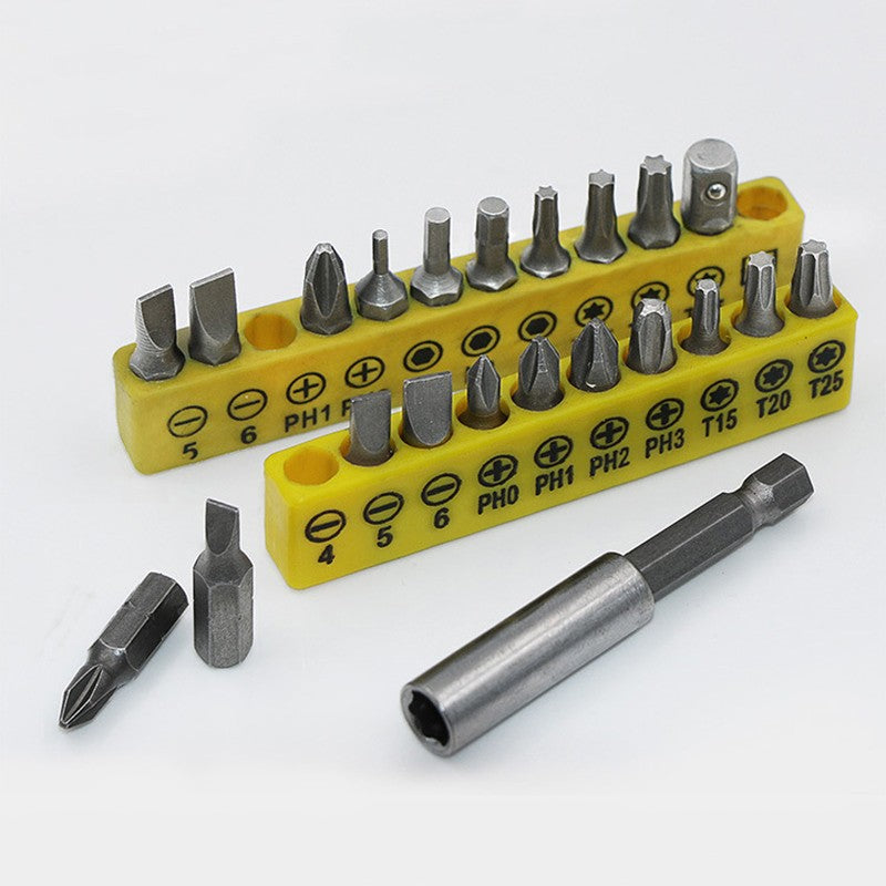 Chave de fenda de cabeça dupla em forma de l, mini chave de soquete utilitária,