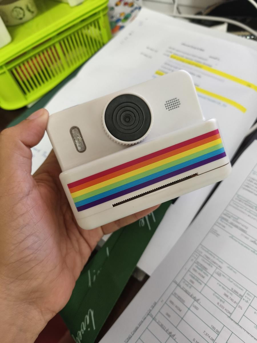 Câmera digital infantil para fotografia, mini impressora portátil térmica térmic