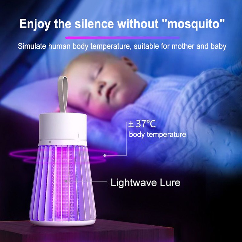 Armadilha Mata Mosquito Led Uv Mosquiteiro