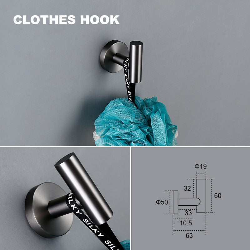 Conjuntos de acessórios do banheiro preto fosco gunmetal cromo escovado ouro rob