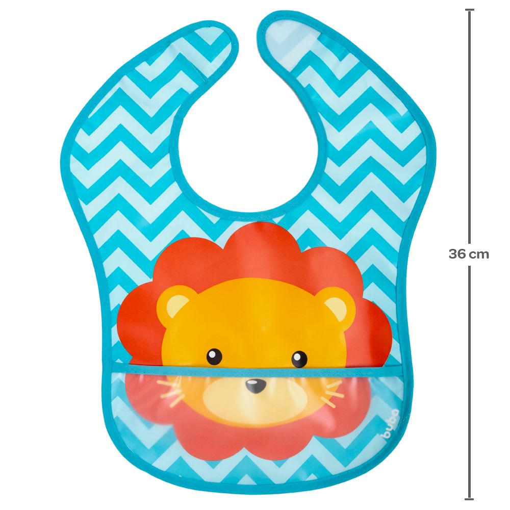 BABADOR COM BOLSO ANIMAL FUN