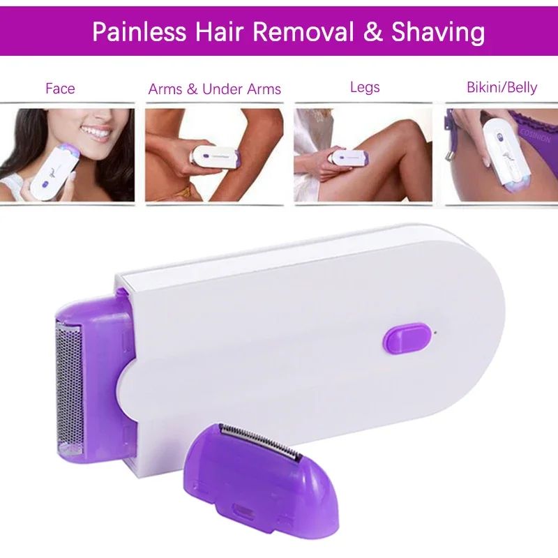 Usb recarregável feminino depilador portátil ferramenta de remoção do cabelo bar