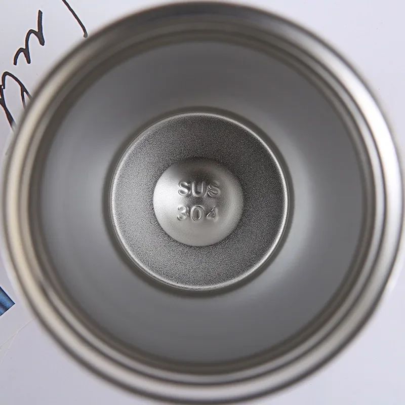 Caneca térmica de café 380/510ml, copo de café de aço inoxidável com display de
