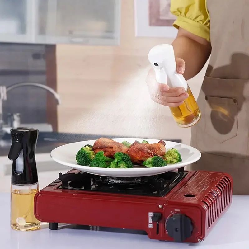 Dispenser Spray para cozinha - dispensador de azeite garrafa spray névoa-reutilizável