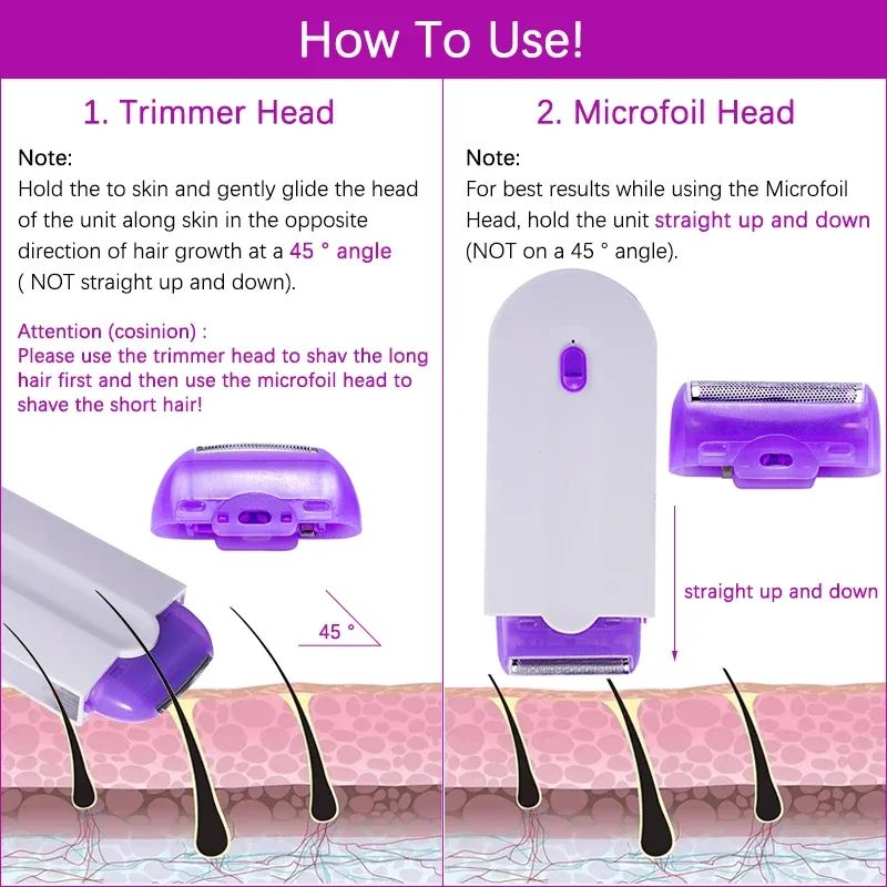 Usb recarregável feminino depilador portátil ferramenta de remoção do cabelo bar