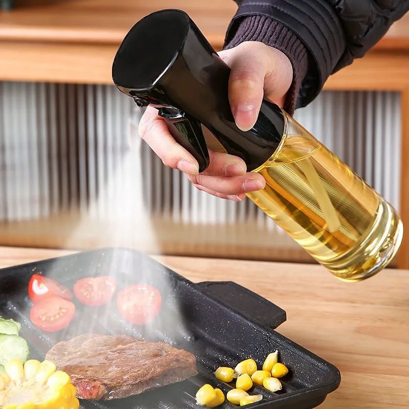 Dispenser Spray para cozinha - dispensador de azeite garrafa spray névoa-reutilizável