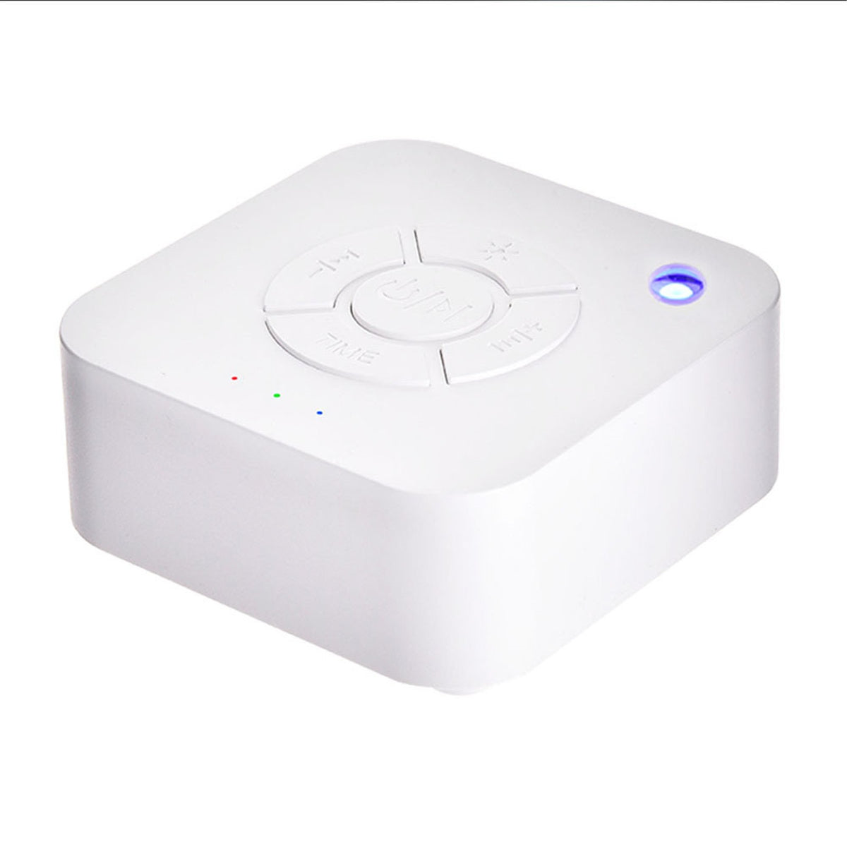 USB Recarregável Sleep Sound Machine, Máquina de Ruído Branco, Desligamento Temp