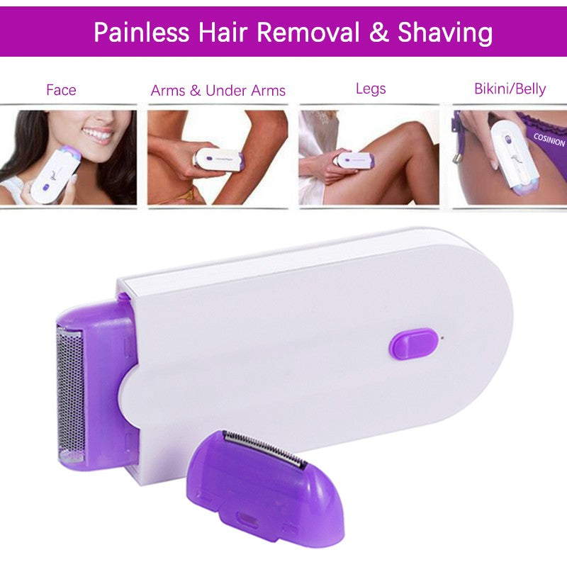 Usb recarregável feminino depilador portátil ferramenta de remoção do cabelo bar