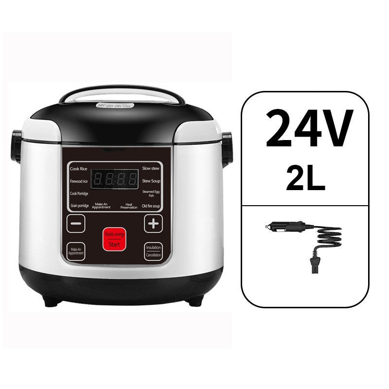 Mini panela de arroz elétrica para viagens