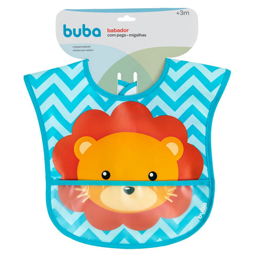 BABADOR COM BOLSO ANIMAL FUN