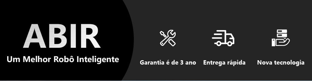 (Código: BRD250) Robô aspirador de pó ABIR X6 com navegação visual tripla, aspir