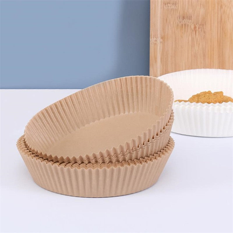 Air Fryer Papel regular, papéis de cozimento antiaderentes Airfryer, forros redondos