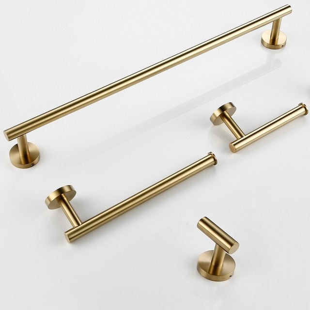 Conjuntos de acessórios do banheiro preto fosco gunmetal cromo escovado ouro rob